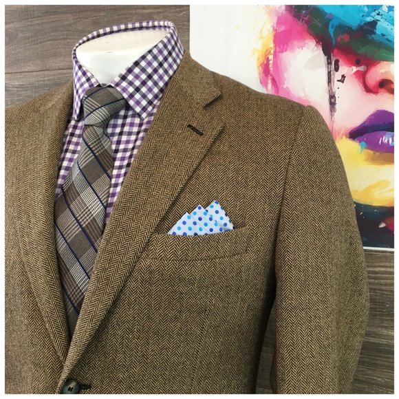 Cerruti 1881 Men's Brown Blazer - Picture 2 of 8